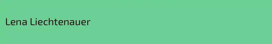 Lena Liechtenauer